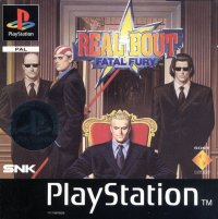 Real Bout Fatal Fury PAL Playstation PAL box art